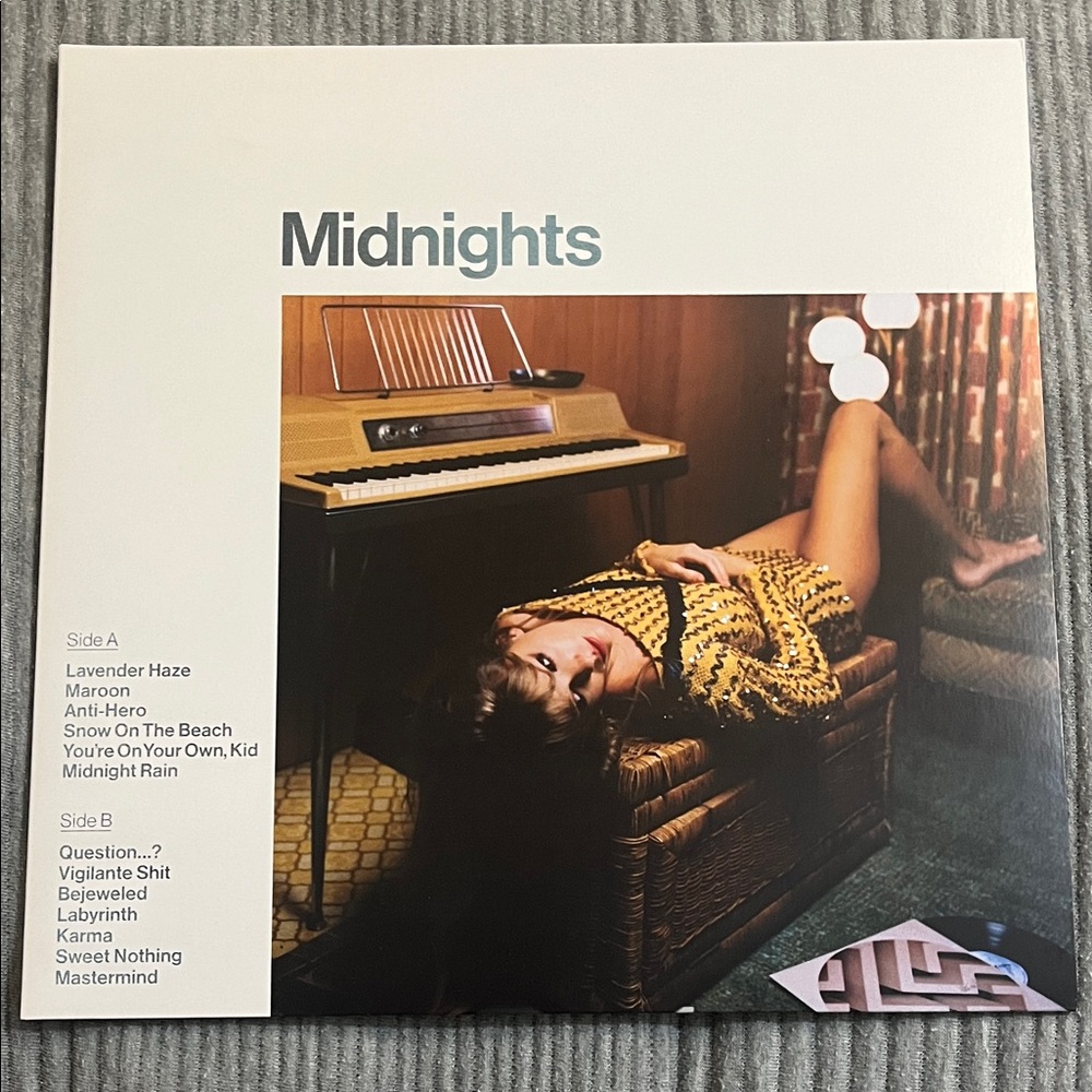 Taylor Swift midnights vinyl (moonstone)